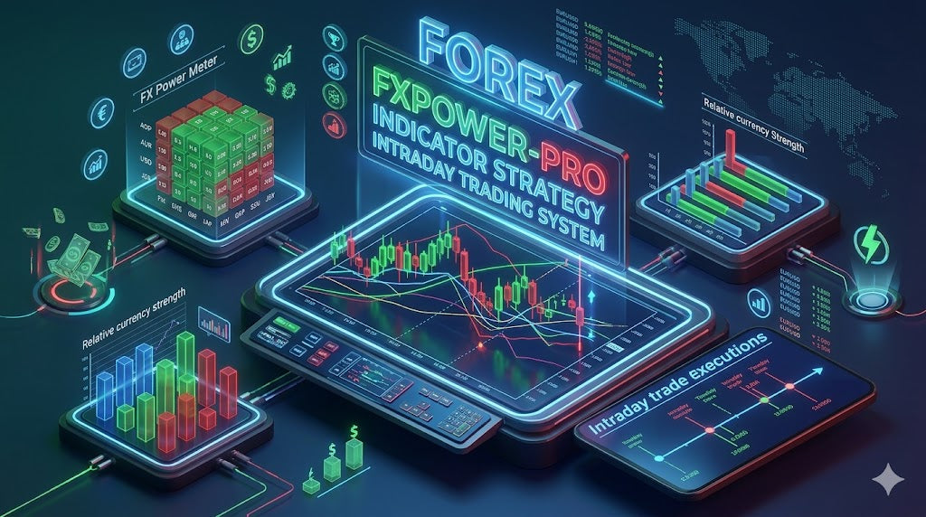 Forex FXPOWER-PRO Indicator Strategy Intraday Trading System