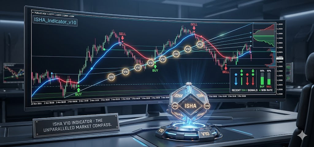 ISHA V10 Indicator Non-Repaint Forex Buy Sell Signal System