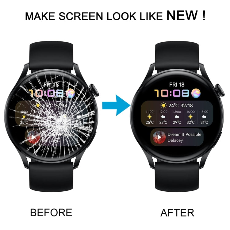 หน้าจอ LCD ดั้งเดิมและชุดประกอบ Digitizer สำหรับ Huawei Watch 3, For Huawei Watch 3(Original)