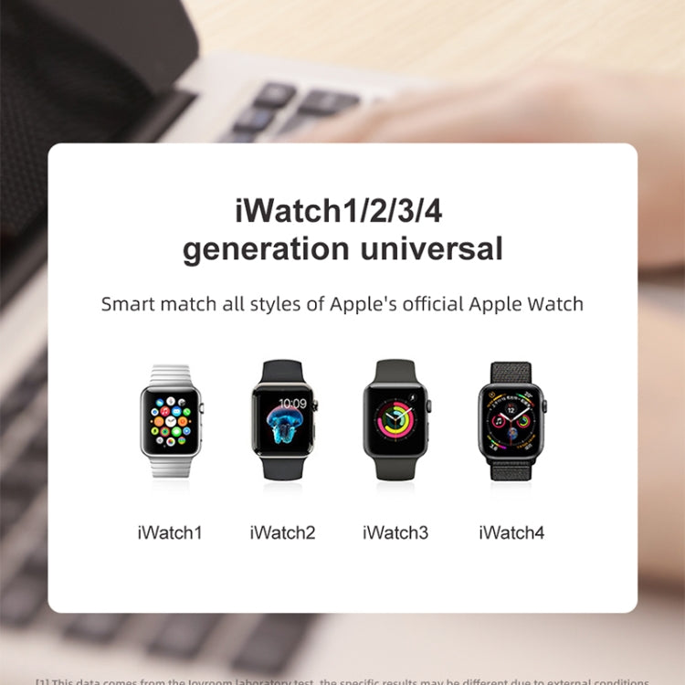 JOYROOM S-IW001 Ben Series 1.2m 2.5W สายชาร์จแม่เหล็กแบบพกพาสำหรับ Apple Watch