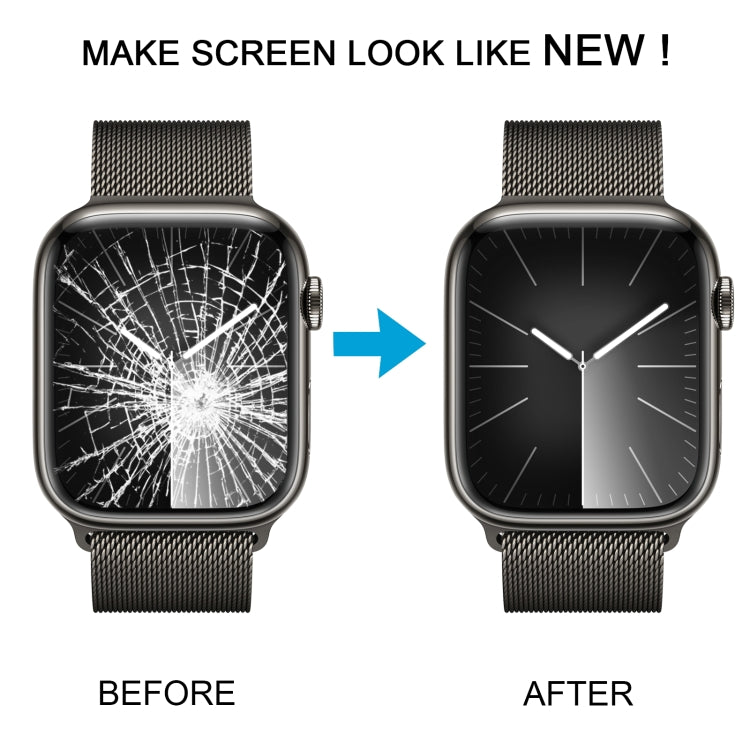 สำหรับ Apple Watch Series 9 45 มม.LTE Edition หน้าจอ LCD ต้นฉบับ Digitizer Full ASSEMBLY พร้อมกรอบ, For Apple Watch Series 9 45mm LTE