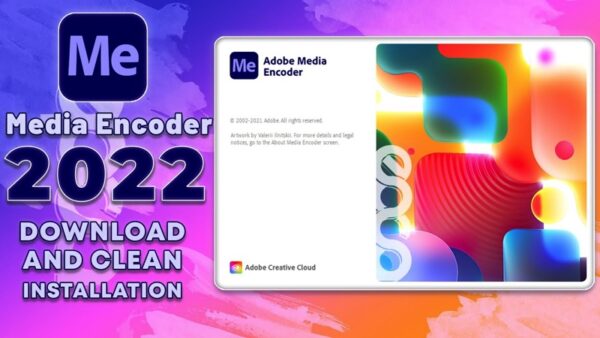 Adobe Media Encoder 2022 Full Version Lifetime for Windows