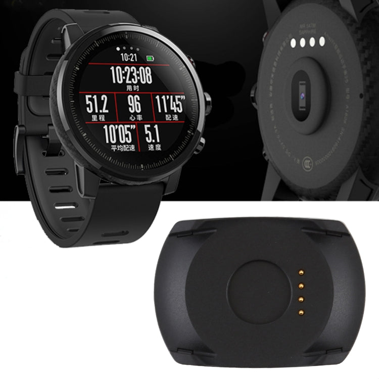 แท่นชาร์จทดแทนแบบพกพา 1 ม. พร้อมสายชาร์จ USB สำหรับนาฬิกาอัจฉริยะ Amazfit 2