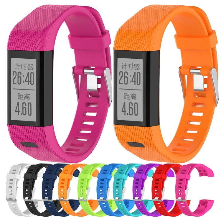 สายนาฬิกาซิลิโคนสมาร์ทวอทช์สำหรับ Garmin Vivosmart HR+