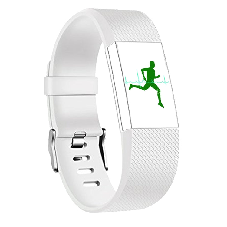 สายนาฬิกาสปอร์ตแบบปรับได้ทรงสี่เหลี่ยมสำหรับ FITBIT Charge 2, ขนาด: L, 12.5x8.5 ซม., L, Aqua Blue, L, Black, L, Coral Red, L, Dark Purple, L, Pink, L, Green, L, Grey, L, Blue, L, Light Pink, L, Light Purple, L, Mint Green, L, Navy Blue, L, Purple, L, C...