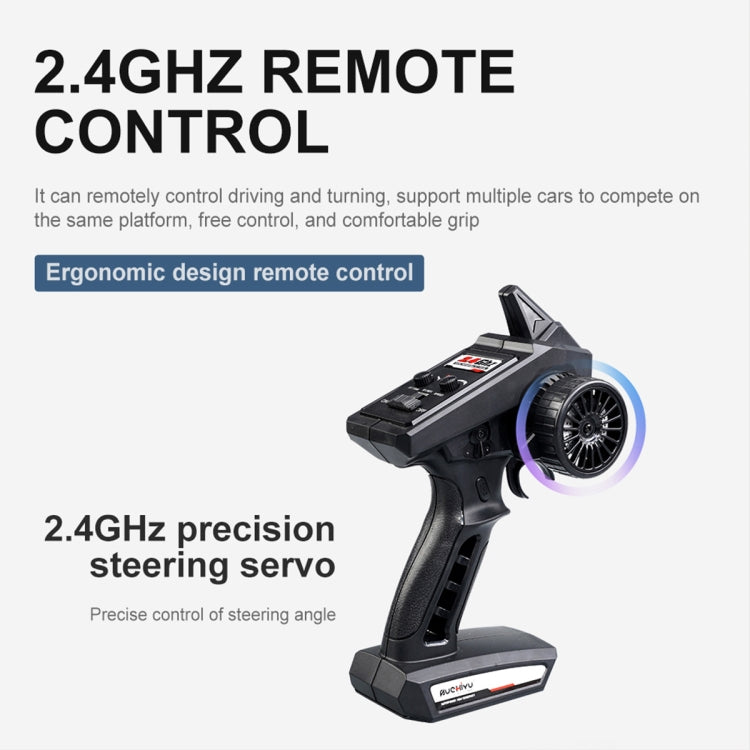 SCY-16101 2.4G 1:16 ไฟฟ้า 4WD RC รถบรรทุกมอนสเตอร์รถรถเก๋งของเล่น, SCY-16101 / Blue