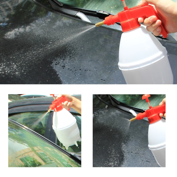 KANEED 1.5L ทนต่อการกัดกร่อนมือความดันปั๊มมือความดัน Sprayer น้ำขวดสำหรับล้างรถและสวน, Sprayer Water Bottle