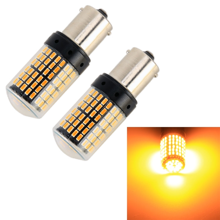 2 ชิ้น 1156 / BA15S DC12V / 18W / 1080LM ไฟเลี้ยวรถยนต์อัตโนมัติพร้อมหลอดไฟ SMD-3014, 1156 / BA15S