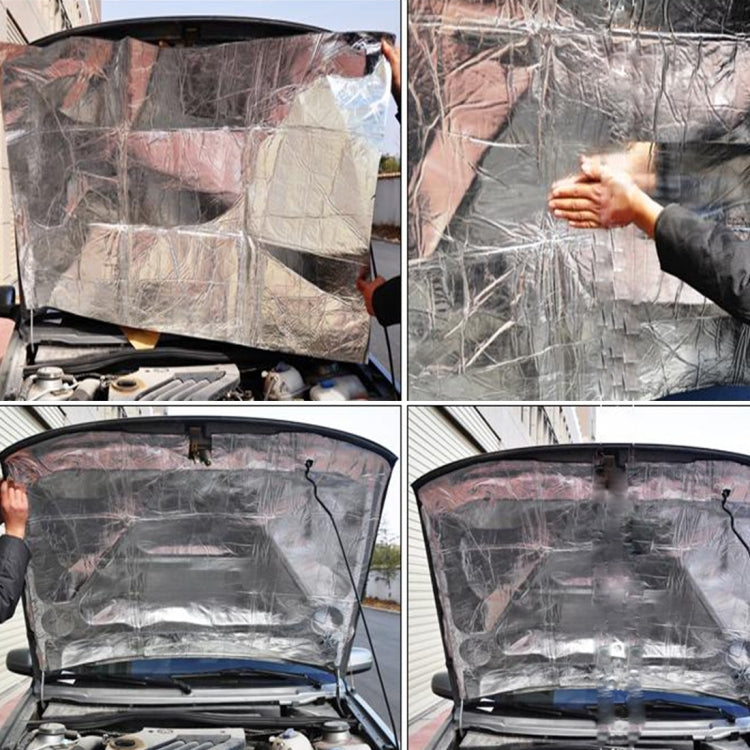 รถ Auto ท่อไอเสียความร้อนเสียงกันน้ำ Deadener ฉนวนกันความร้อน Pad, Size: 139x52cm