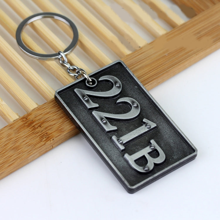 นักสืบ Sherlock 221B Key CHAIN กุญแจรถแหวนเครื่องมืออเนกประสงค์ Key Holder Key Chains ผู้ถือแหวนจี้ 160; auto Parts