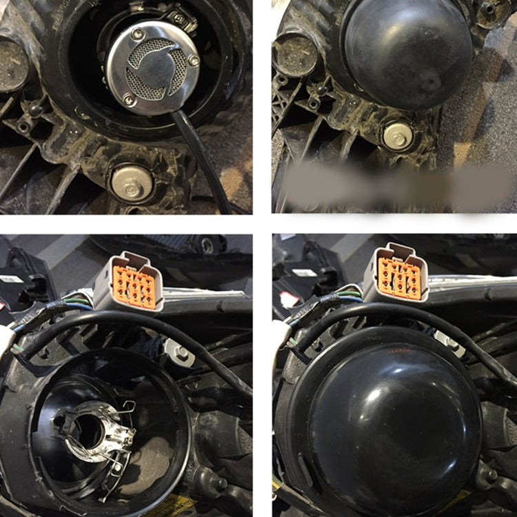 2 ชิ้น K105 สากลรถยนต์ LED ไฟหน้า HID โคมไฟซีนอนซิลิโคนฝุ่นปกซีลหมวกรถฝุ่นปกกันน้ำกันฝุ่นปิดผนึกไฟหน้าปกสำหรับการติดตั้งเพิ่มรถยนต์, เส้นผ่านศูนย์กลางภายใน: 10.5 เซนติเมตร, Inner Diameter: 10.5cm