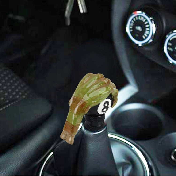 Universal Hand Grip Shape เกียร์รถเกียร์ Shift Knob ดัดแปลงเกียร์รถเกียร์ Shift Knob เกียร์อัตโนมัติ Shift Lever Knob เรซิ่นเกียร์ Knobs, Hand Grip Shape