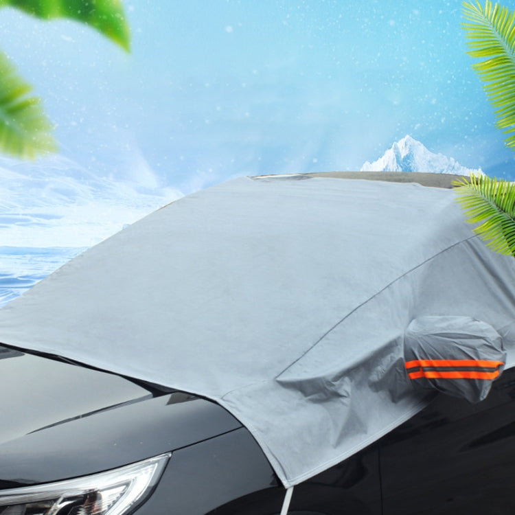 กระจกรถยนต์หิมะปกคลุมผ้าบังแดดฟรอสต์ยามป้องกันโล่, 240 x210 cm