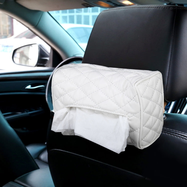 รถ Auto หนัง Sun Visor Backseat Hanger กล่องกระดาษทิชชูกระดาษผ้าเช็ดปาก (ไม่รวมผ้าเช็ดปาก), Not Include Napkin Black, Not Include Napkin Pink, Not Include Napkin White
