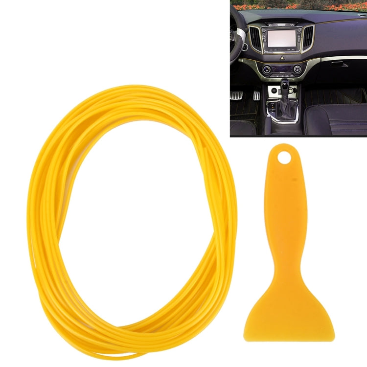 5 M Trim สำหรับ DIY รถยนต์ภายในรถยนต์ Trim ตกแต่งเส้นแถบฟิล์ม Scraper