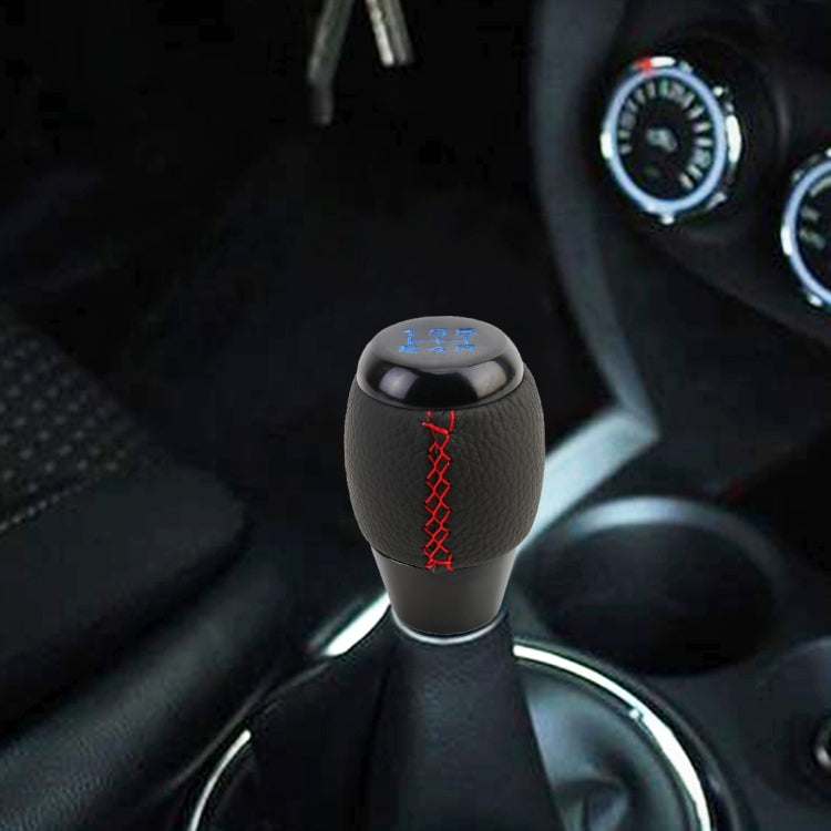 Universal รถหนังเกียร์โลหะเกียร์ KNOB ดัดแปลงรถเกียร์อัตโนมัติ SHIFT LEVER KNOB, Shift Lever Knob