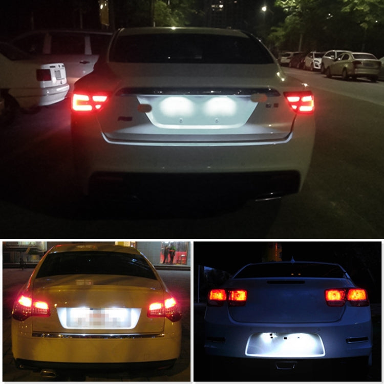 2 ชิ้น DC 12 โวลต์ 3 วัตต์ 150LM 6000K LED ป้ายทะเบียนไฟ 9LEDs SMD-4014 หลอดไฟโคมไฟสำหรับฟอร์ด Raptor F150, For Ford Raptor F150