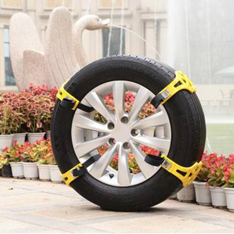 โซ่กันลื่นยางรถหิมะ 8 ชิ้นสำหรับรถครอบครัว, Anti-skid Chains 2, Anti-skid Chains 4