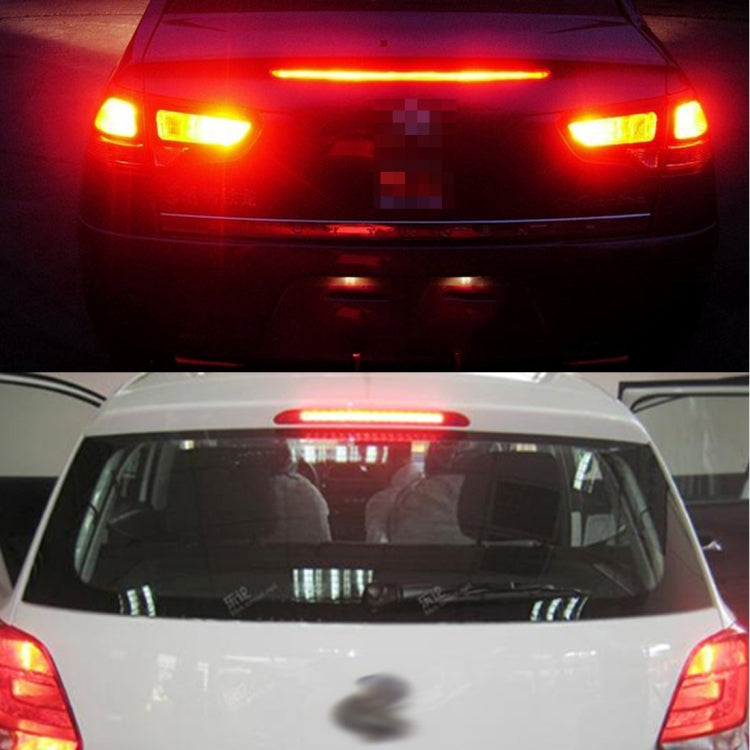 7443 5W 350LM 60LEDs DC 12V 6000K SMD-4014 รถยนต์ไฟเบรกอัตโนมัติไฟเลี้ยว (แสงสีขาว + แสงสีเหลือง), 7443 5W