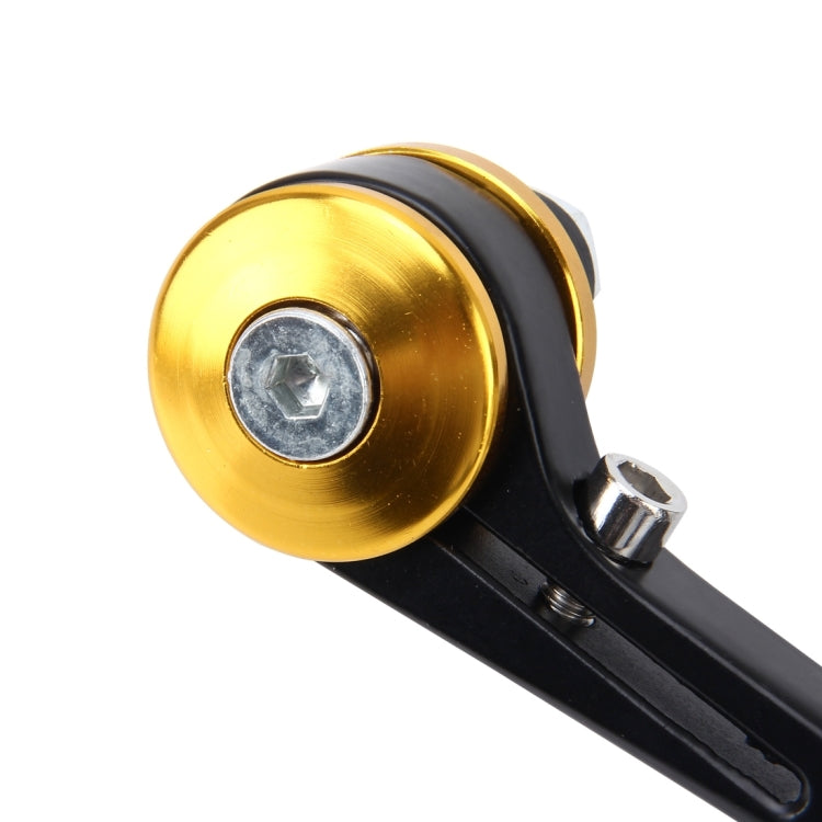 2 PCS รถจักรยานยนต์ Universal ABS Shell Holder รูปไข่กระจกมองหลัง, Oval Shape