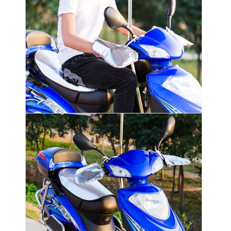 10 ชิ้นรถจักรยานยนต์ไฟฟ้ารถ Sun Cushion Pad ความร้อนแผ่นสะท้อนแสงแผ่นอลูมิเนียม Sun Shade เสื่อรถ, Sun Cushion Pad