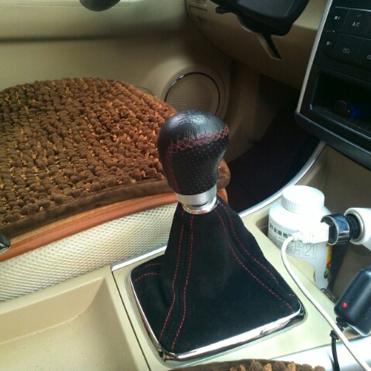 รถ Auto Universal หนังกันน้ำกันฝุ่นเบรคมือ SHIFT KNOB COVER, Cover 2