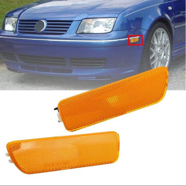 2 ชิ้นกันชนหน้าไฟที่อยู่อาศัยไม่มีหลอดไฟเปลี่ยน 1JM945071/1JM945072 สำหรับVW Golf/Jetta 1999-2005