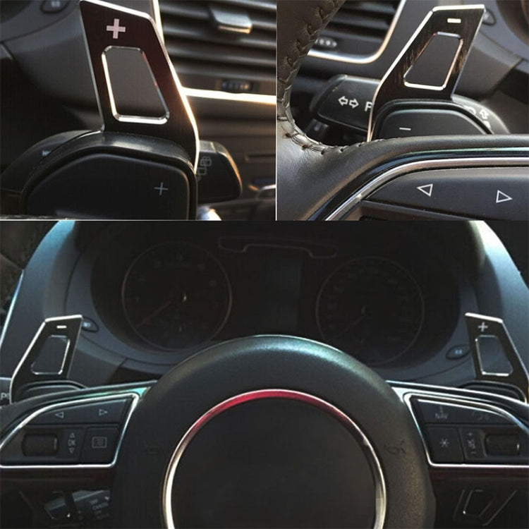 การปรับเปลี่ยนรถอลูมิเนียมPaddle Shift ExtensionsสำหรับAudi A1-A7 / Q5 พวงมาลัยเกียร์Shifters, For Audi A1-A7 / Q5