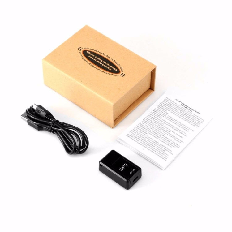 GF07 Mini GPS Tracker รถ GSM GPS ติดตามแม่เหล็ก Real Time รถ Locator ระบบอุปกรณ์ติดตาม, GF07