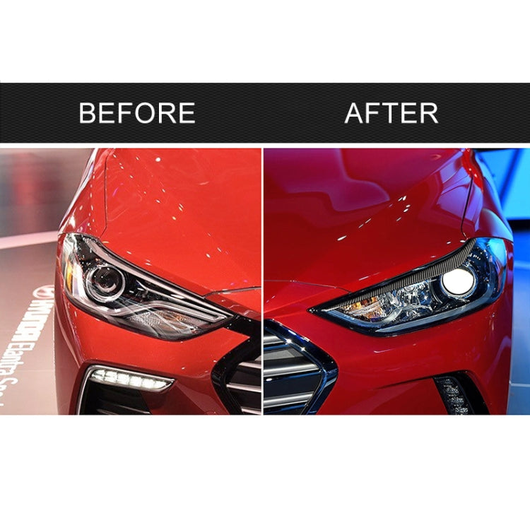 คิ้วคาร์บอนไฟเบอร์รถยนต์สำหรับ Hyundai Elantra 2016-2018, For Hyundai Elantra