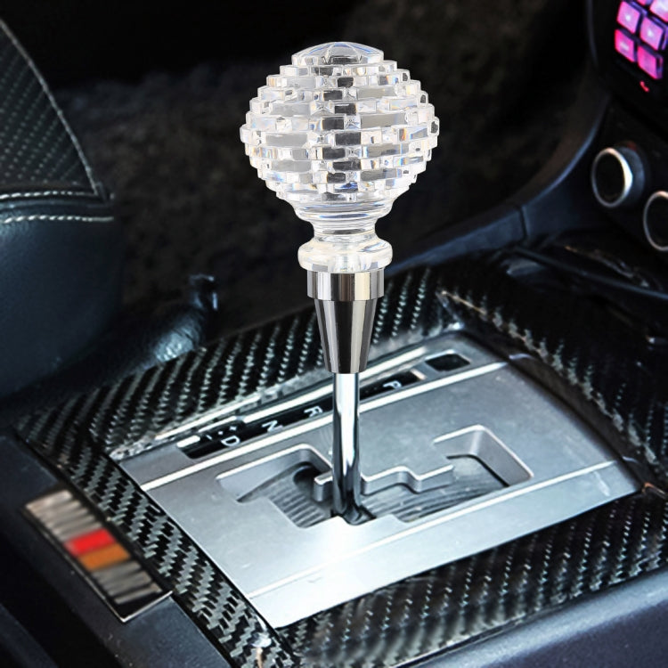 Universal รถ Nest รูปคริสตัลหัวเกียร์เกียร์ SHIFT KNOB, 1