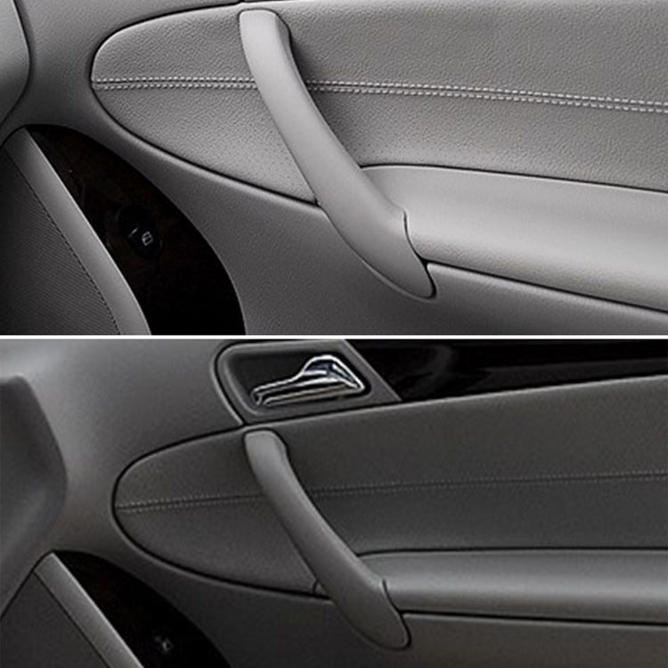 รถด้านหน้าซ้ายภายในประตูมือจับดึงฝาครอบสำหรับMercedes-Benz C-Class W203 -2007,ขับรถซ้ายและขวา, Front Left (Black), Front Left (Grey), Front Left (Beige)