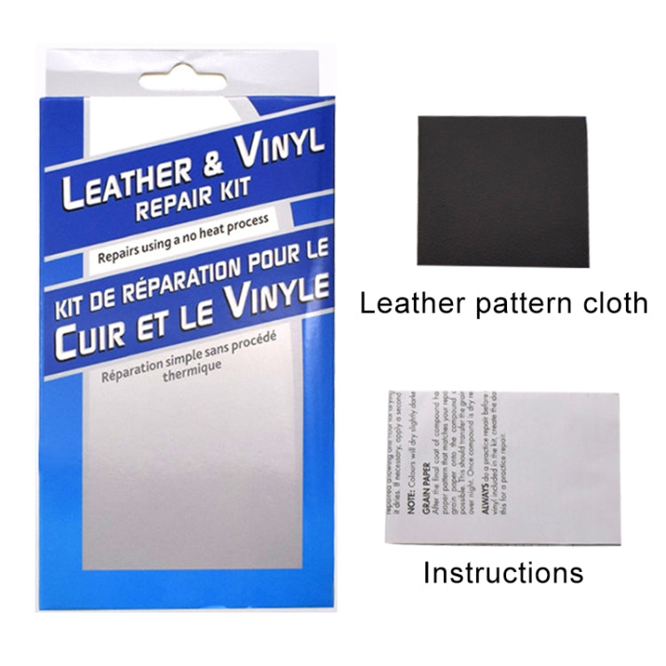 รถที่นั่งโซฟาเสื้อหลุมรอยขีดข่วน Cracks Rips ซ่อมเครื่องมือหนังชุดซ่อมไวนิล, Leather Vinyl Repair Kit