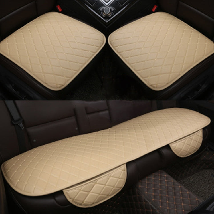 เบาะนั่งรถยนต์ Universal Simple ฝาครอบที่นั่ง Anti-SLIP MAT อุปกรณ์เสริมสำหรับรถยนต์