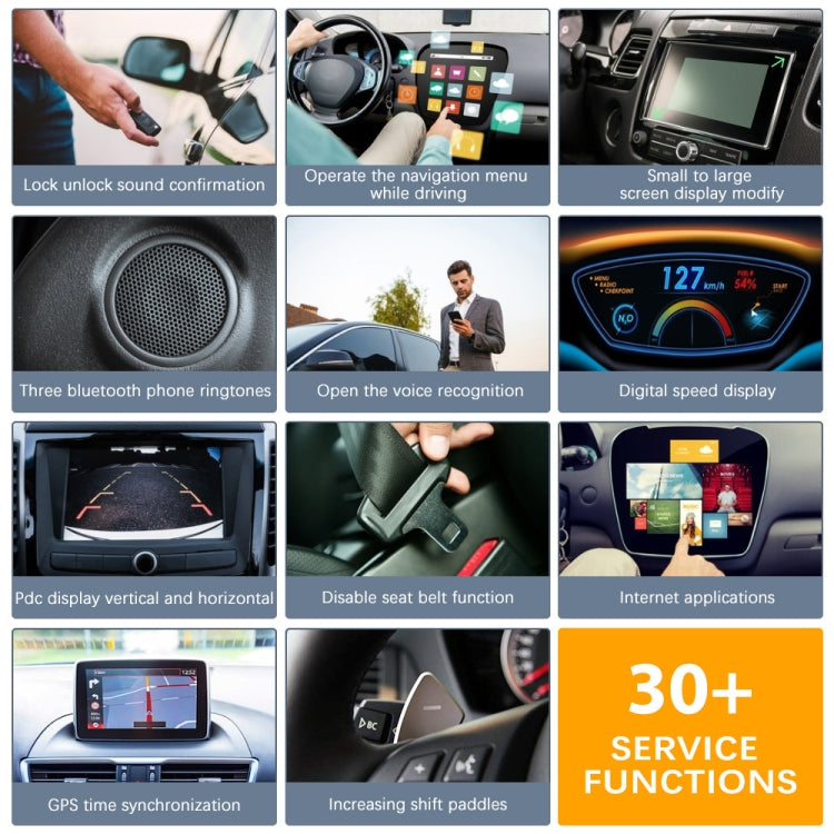 ESYS ENET สำหรับ ICOM BMW F-Series พร้อมชุดสายซ่อนแปรงรถยนต์ CD V50.3 ครบชุด, Car Brush Hidden Cable