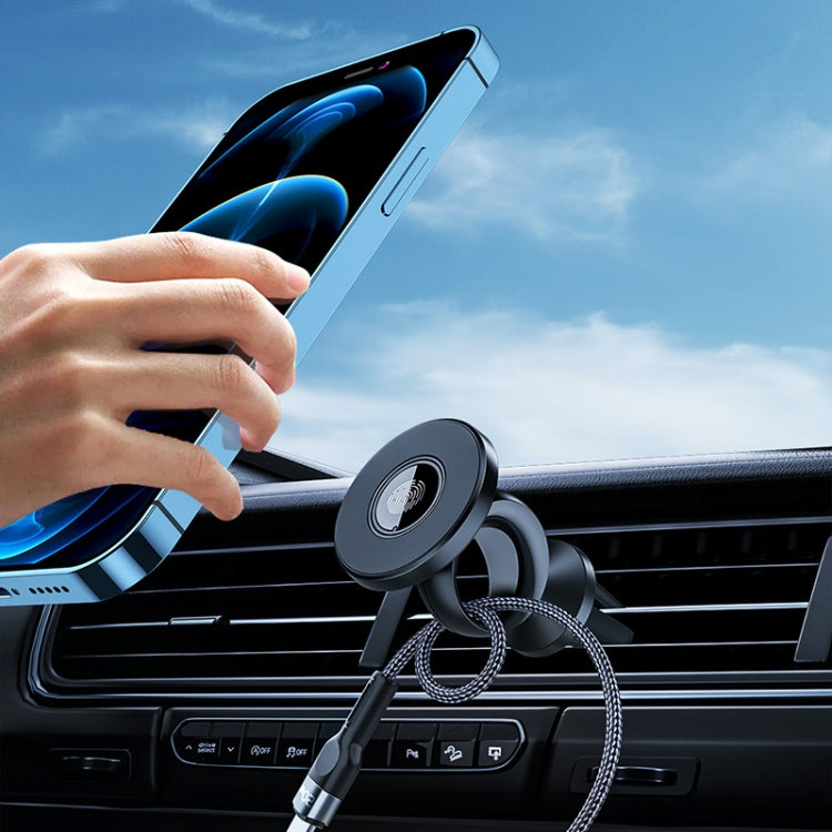 ที่วางโทรศัพท์มือถือแบบแม่เหล็กในรถยนต์ Air Outlet, Air Outlet Mobile Phone Holder