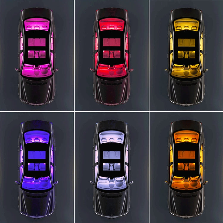 Y12 ไฟแช็กรถยนต์ RGB สีสันเท้า LED แสงบรรยากาศ, Y12 Cigarette Lighter