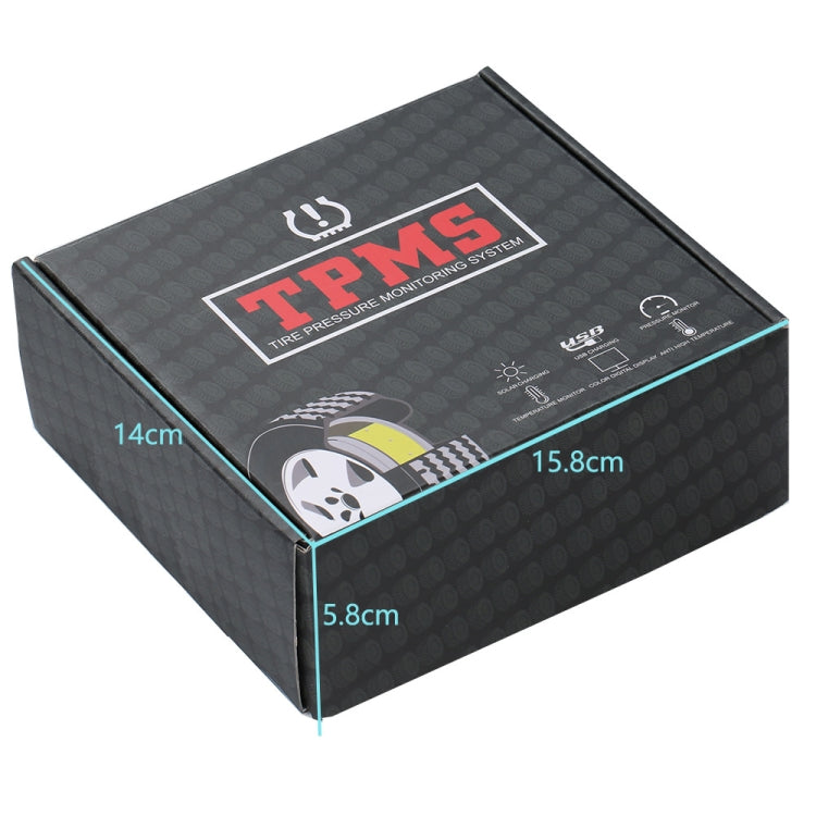 USB TPMS ระบบตรวจสอบแรงดันลมยาง Android พร้อมเซนเซอร์ภายในสำหรับเครื่องเล่นวิทยุติดรถยนต์เครื่องเล่นดีวีดี, with Internal Sensor