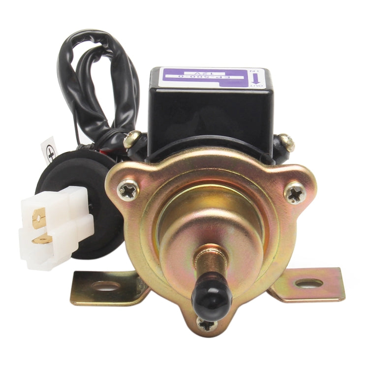 EP-500-0 12V การดัดแปลงรถยนต์ ปั๊มเชื้อเพลิงไฟฟ้า, EP-500-0 (Gold)