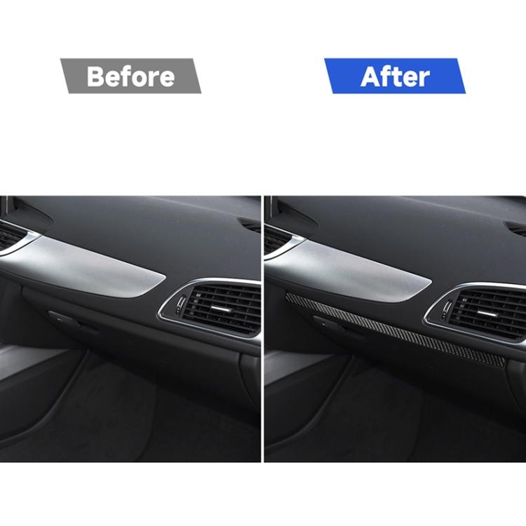 รถคาร์บอนไฟเบอร์ที่นั่งผู้โดยสารตกแต่งสำหรับ Audi A6 S6 C7 A7 S7 4G8 2012-2018, ซ้ายและขวา Universal, Passenger Seat