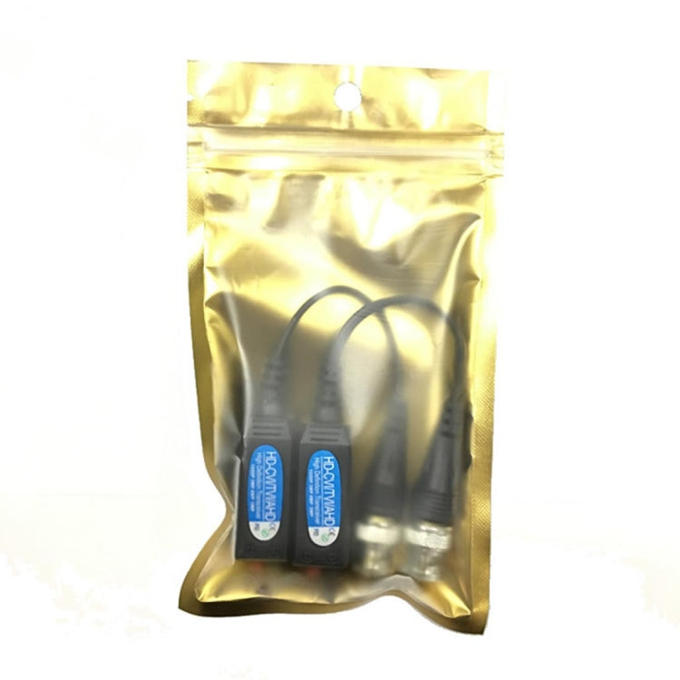 2 PCS Anpwoo 200TC เครื่องรับส่งสัญญาณแบบพาสซีฟแบบไม่มีสกรู HD-CVI / AHD / TVI 1CH, 200TC