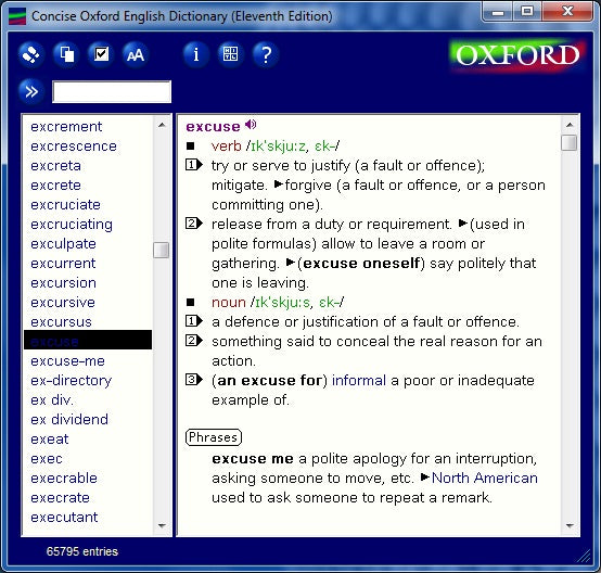Concise Oxford English Dictionary: 11th Edition Revised