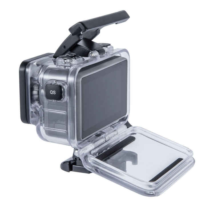 เคสดำน้ำใต้น้ำกันน้ำ 45 ม. สำหรับ DJI Osmo Action พร้อมหัวเข็มขัดและสกรูแบบพื้นฐาน, For DJI Osmo Acition 45m