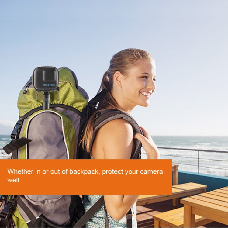 RUIGPRO ซูเปอร์มินิ EVA จัดเก็บเคสกล่องสำหรับ GoPro Hero11 สีดำ / HERO10 ดำ / HERO9 ดำ / HERO8 ดำ / 7/6/5, For GoPro HERO7 /6 /5