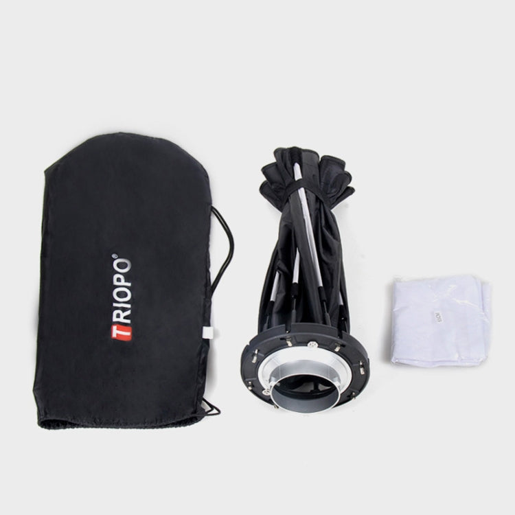 TRIOPO K2-55 55 ซม. Speedlite แฟลชแปดเหลี่ยม Parabolic Softbox Bowens Mount ดิฟฟิวเซอร์, K2-55