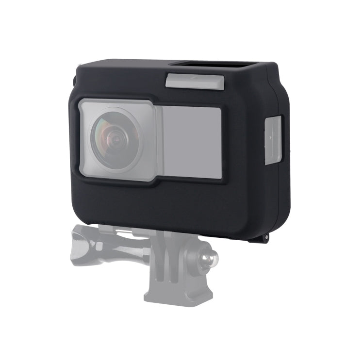 สำหรับ Insta360 One R กล้องพาโนรามาพร้อมกรอบเคสซิลิโคนกันกระแทกพร้อมฝาครอบเลนส์, Panoramic Case + Lens Cap