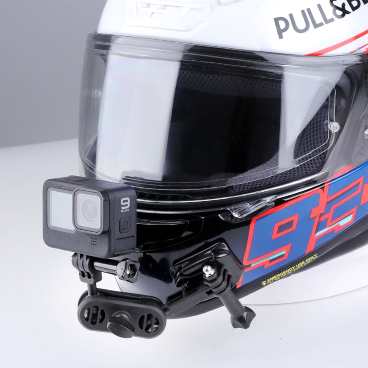 360 Pivot Magic Arm รถจักรยานยนต์ หมวกกันน็อค Mount Adapter Holder