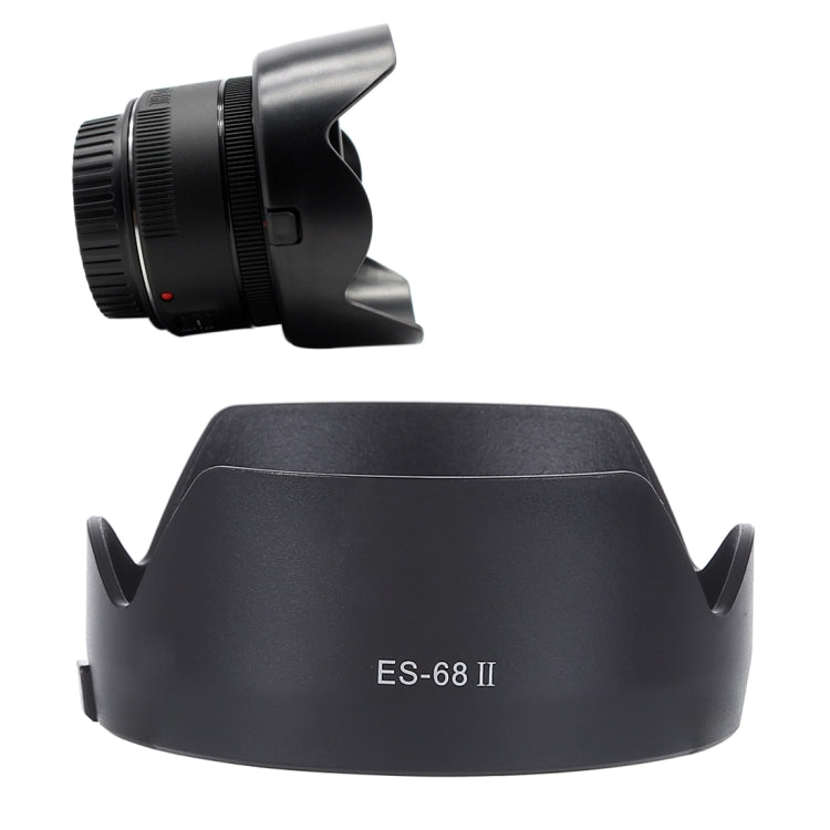 ES-68II เลนส์ฮูดสำหรับเลนส์ Canon EF 50mm f/1.8 STM 49 มม., ES-68II