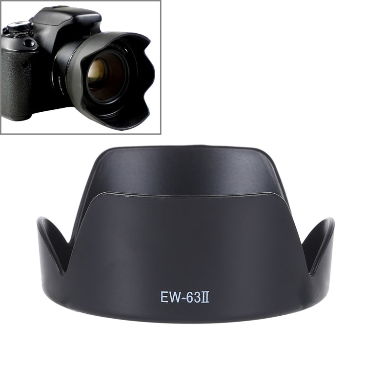 EW-63II เลนส์ฮูดสำหรับ Canon EF 28mm f/1.8 USM, EF 28-105mm f/3.5-4.5 USM, F 28-105mm f/3.5-4.5 II USM เลนส์, EW-63II