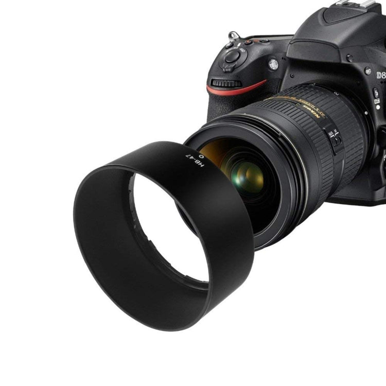 HB-47 เลนส์ฮูดสำหรับ Nikon AF-S Nikkor 50 มม. f/1.4G, AF-S Nikkor 50 มม. f/1.8G เลนส์, HB-47